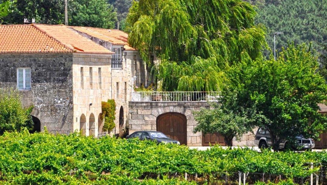 Pazo De Almuina Affittacamere Arbo Esterno foto
