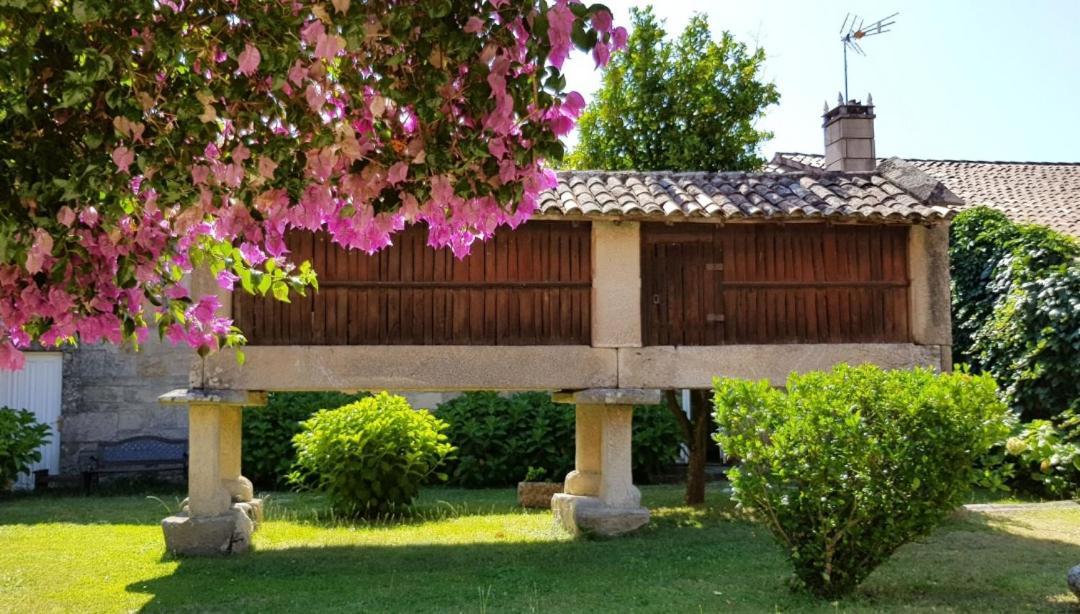 Pazo De Almuina Affittacamere Arbo Esterno foto