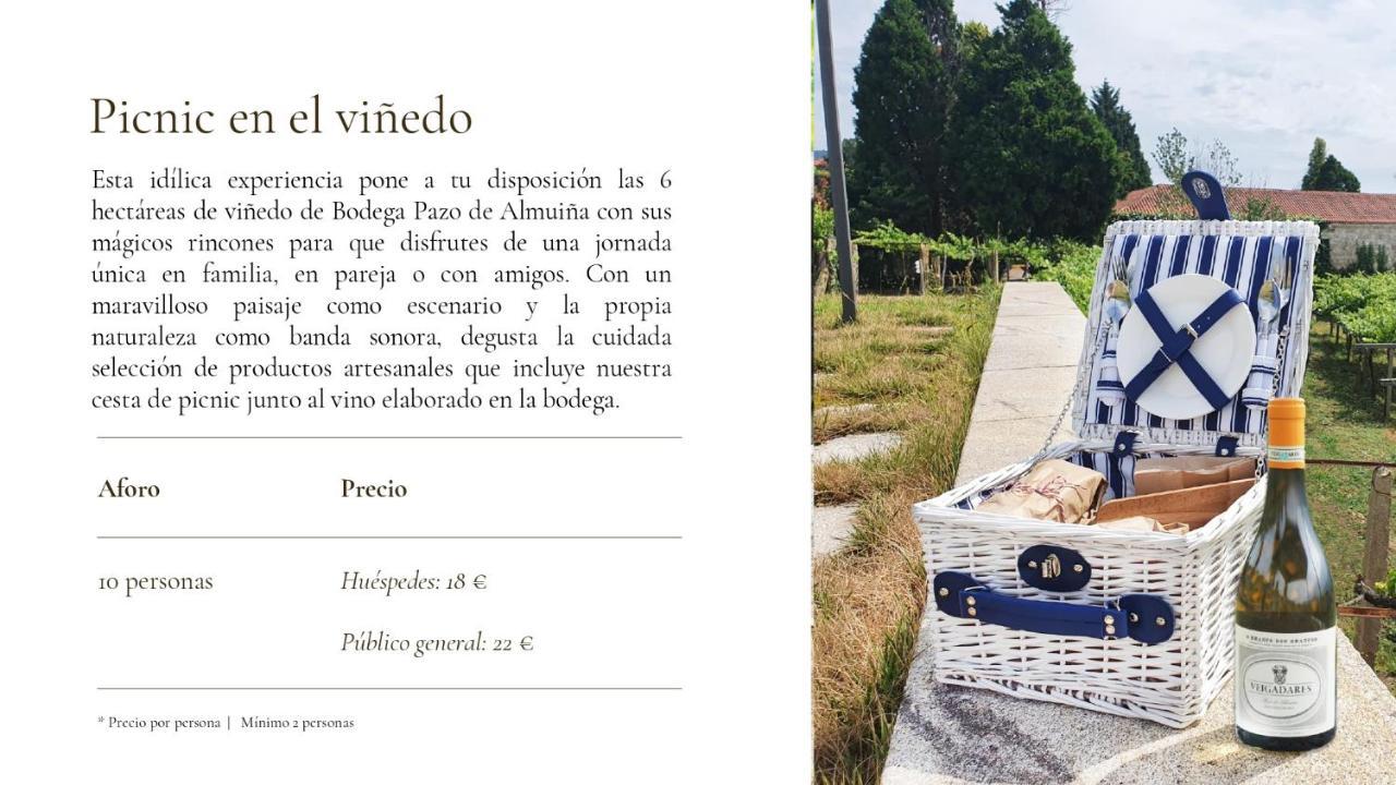 Pazo De Almuina Affittacamere Arbo Esterno foto